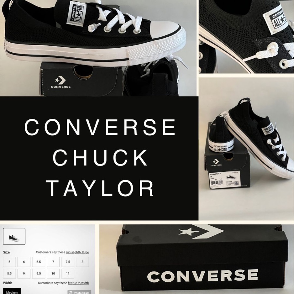 Converse Chuck Taylor All Star Shoreline Knit Slip-On Sneaker - Women's black